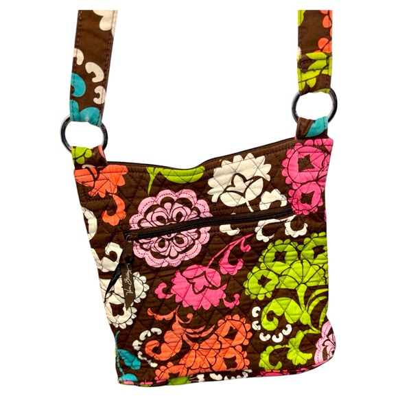 Vera Bradley Lola Zip Hipster Crossbody Bag EUC - Picture 2 of 4